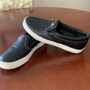 Lauren Ralph Lauren Leather Slip on Shoes